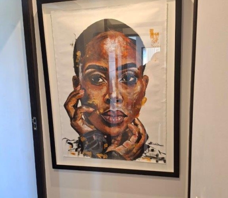 ARTWORK OF LADIES FACE - OFFERS (S SANDTON)