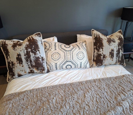 3 CUSHIONS - R300 (S SANDTON)