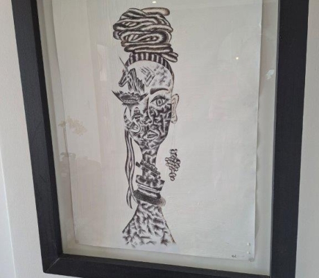 MBALI DLAMINI ARTWORK - R500 (S SANDTON)