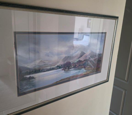 (LF43) Lake Windemere original pastel picture - OFFERS