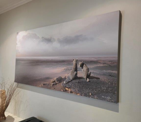 (LF39) Leopard wall art - OFFERS