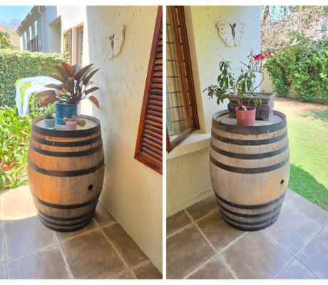 (LF35) set of 2 wine barrels