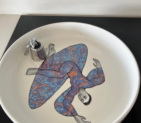 CAROL BOYES PLATE AND BOTTLE OPENER - R200 (S SANDTON)