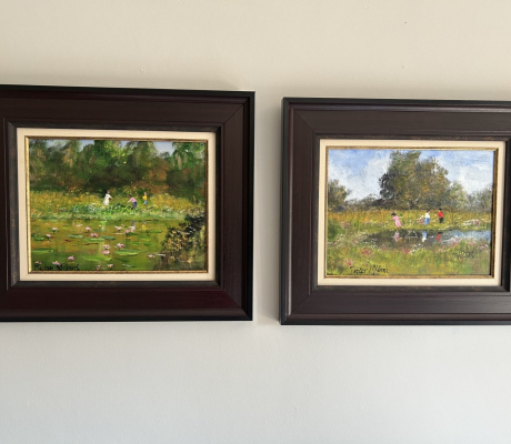(LF50) Peter Millard 2 small originals - OFFERS