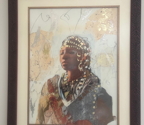 (ALB 25/4 - No:4) - Todays gift Marta Gottfried print  (83cm H x 67cm W)