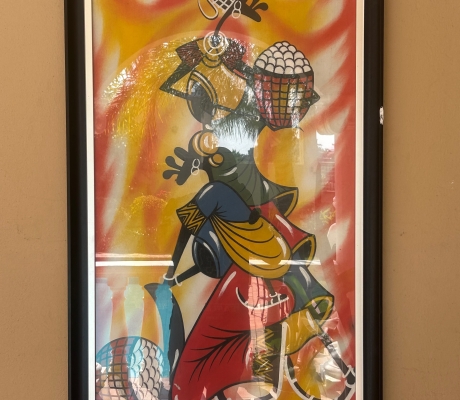(ALB 25/4 - No:78b) - Painting - 2 (115cm H x 65cm W)