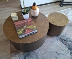 SHF ROUND COFFEE TABLE SET - OFFERS (S SANDTON)