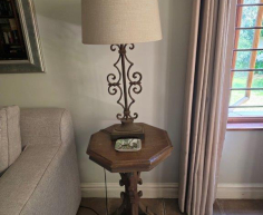 (LF15) Set of 2 designer lamps