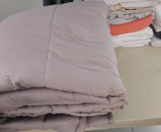 QUEEN SIZE PLAIN LIGHT PURPLE DUVET - R100 (C BENONI)
