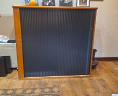 (ALB 25/4 - No:16) - Roller Door cupboard (120cm H x 124cm W x 52cm D)