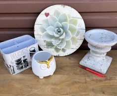 No:  13  (KP-STORE) -4 PIECE ORNAMENT SET   - R60