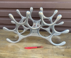 No:  15  (KP-STORE) -PEWTER WINE HOLDER  - R250